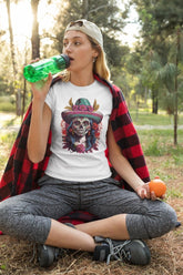 Catrina Portrait Skull Unisex T-shirt